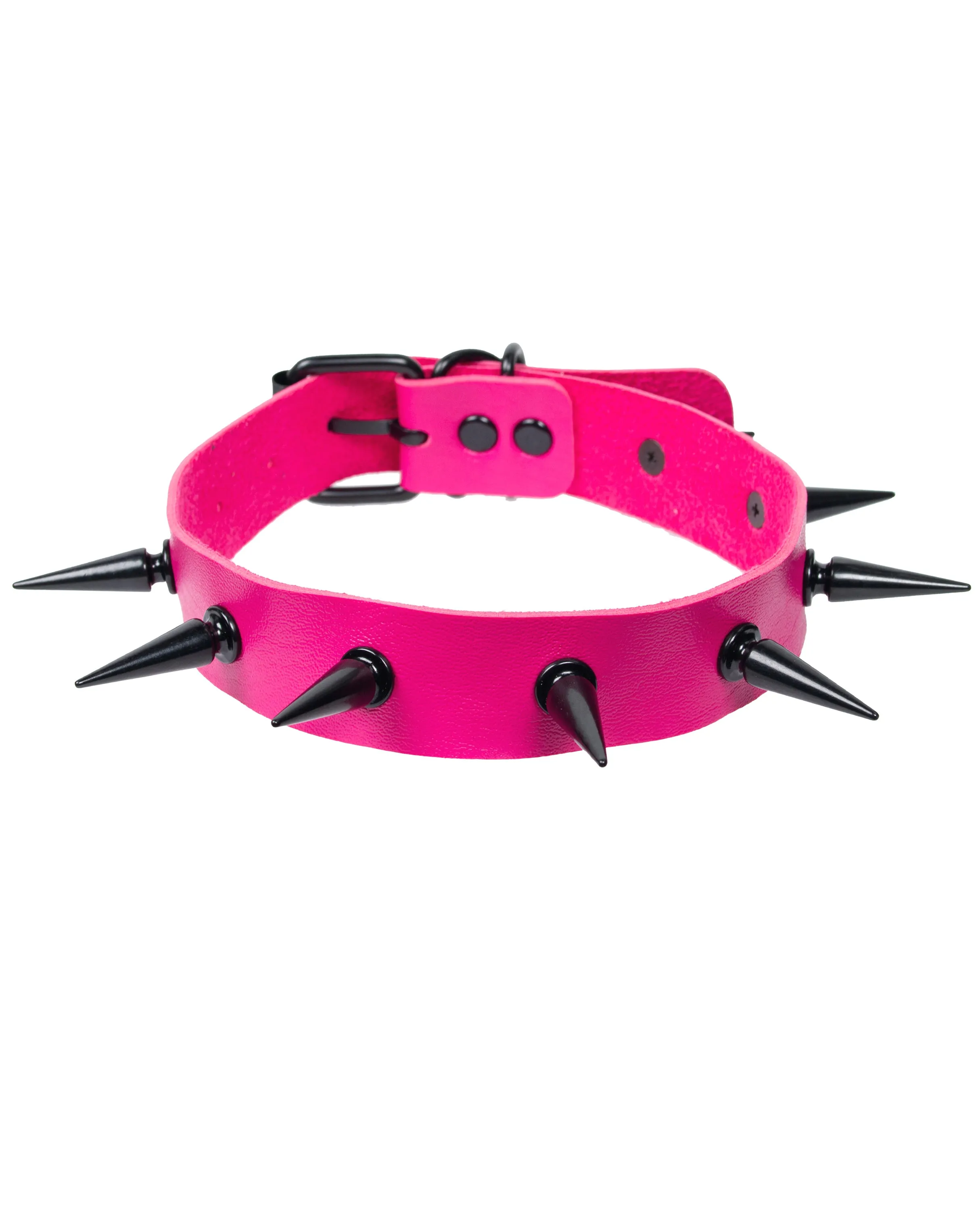 BLACK STUD COLLAR