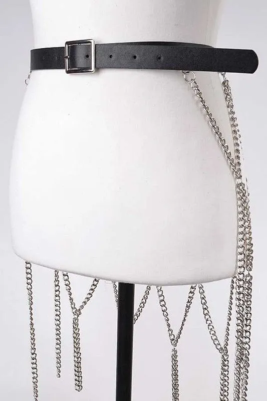 Chain Skirt Iconic Fashion Belt