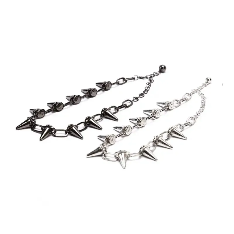 Chokers Punk Goth Spike Necklace