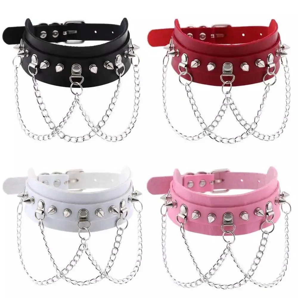 DOG SPIKE CHAIN COLLAR - FUTURE LOVERS