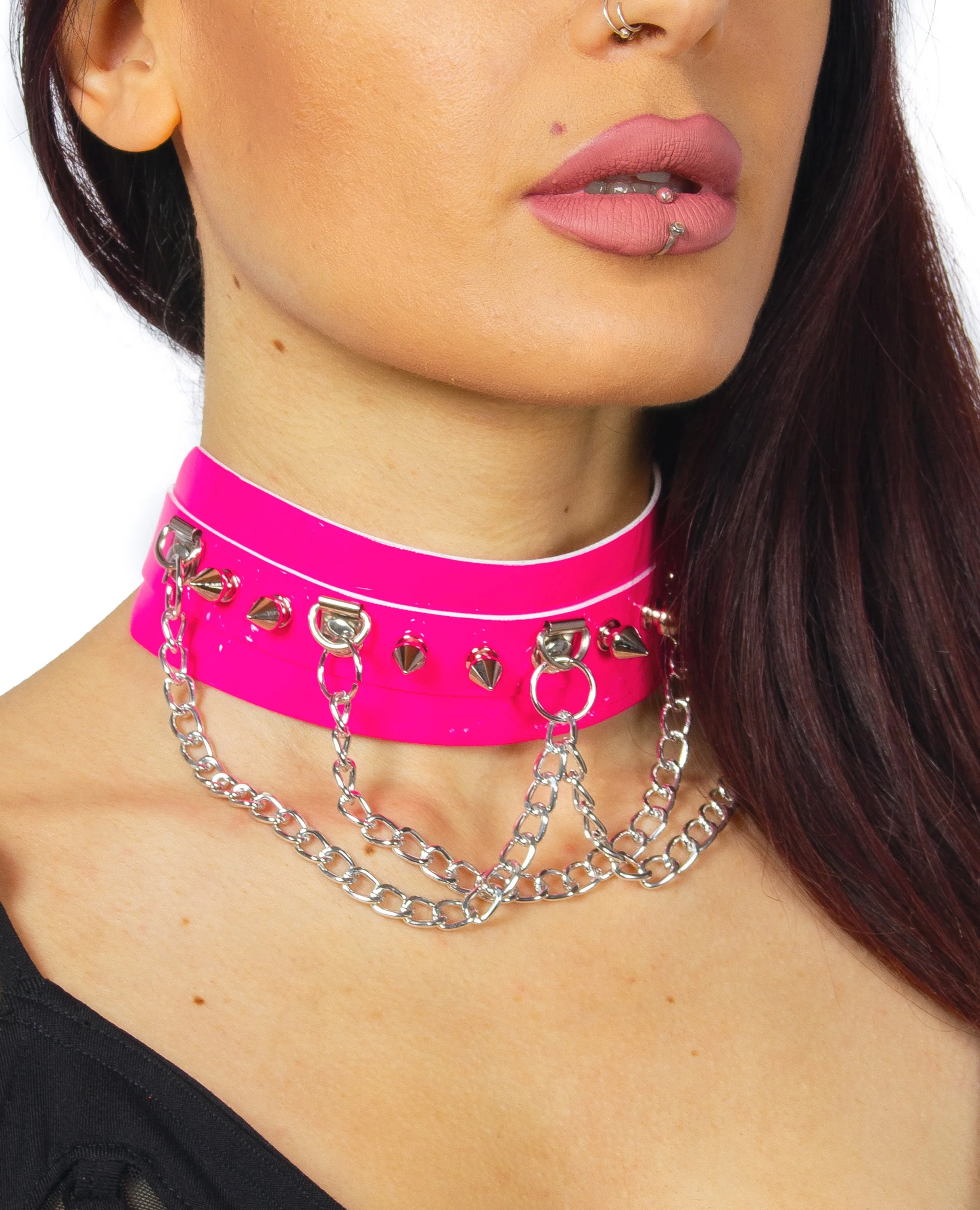 DOG SPIKE CHAIN COLLAR - FUTURE LOVERS