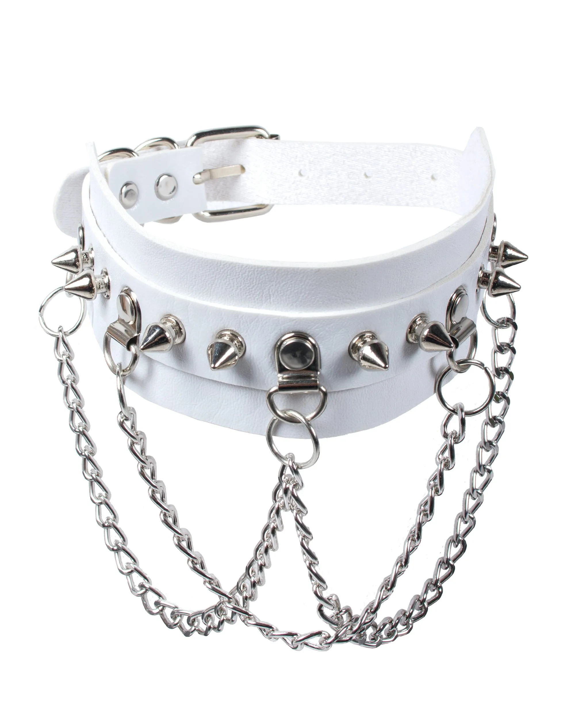 DOG SPIKE CHAIN COLLAR