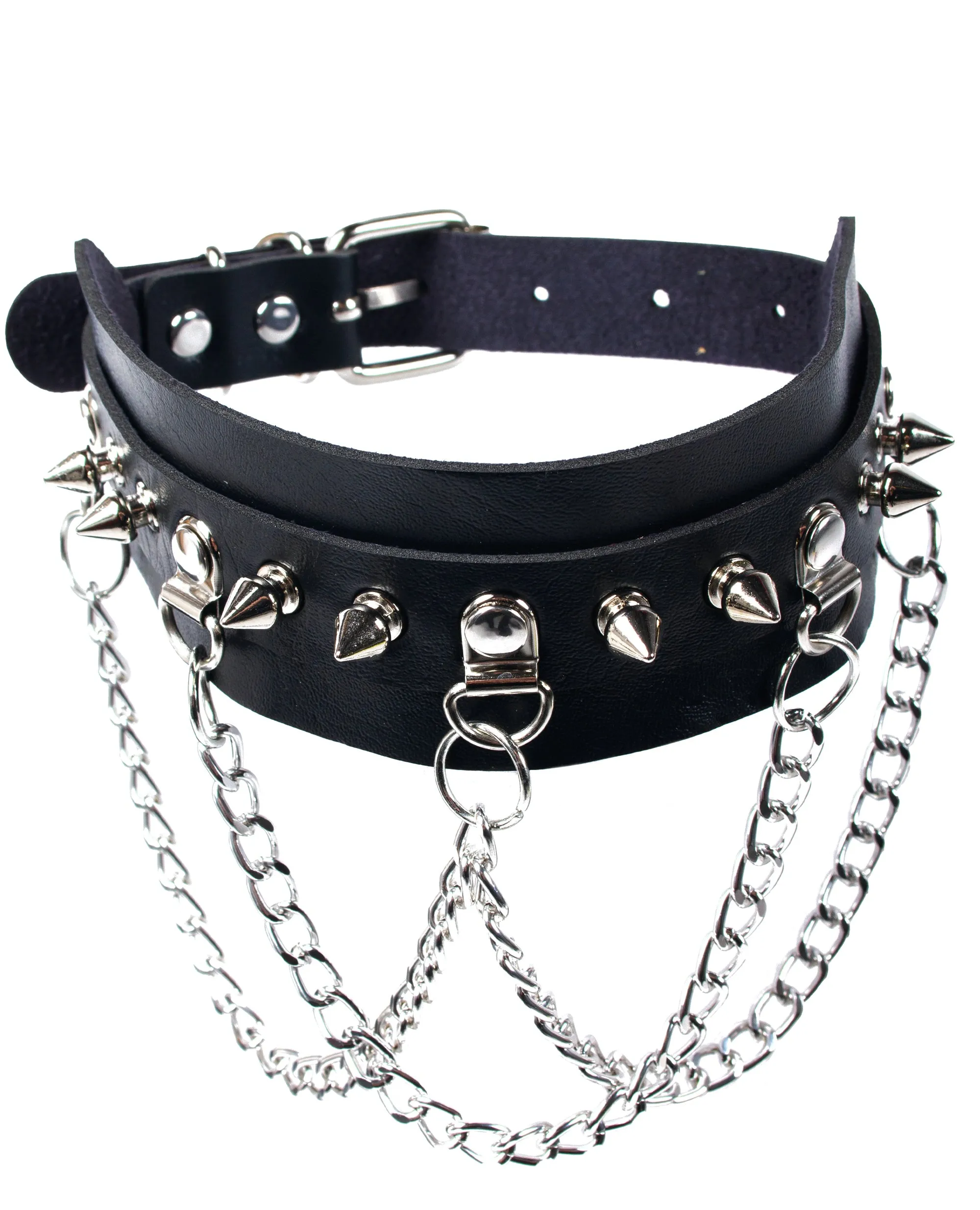 DOG SPIKE CHAIN COLLAR