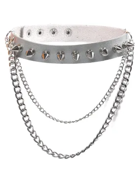 Dog Spike Slim Collar