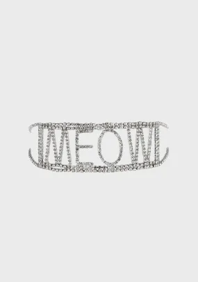 Feline Frenzy Rhinestone Choker