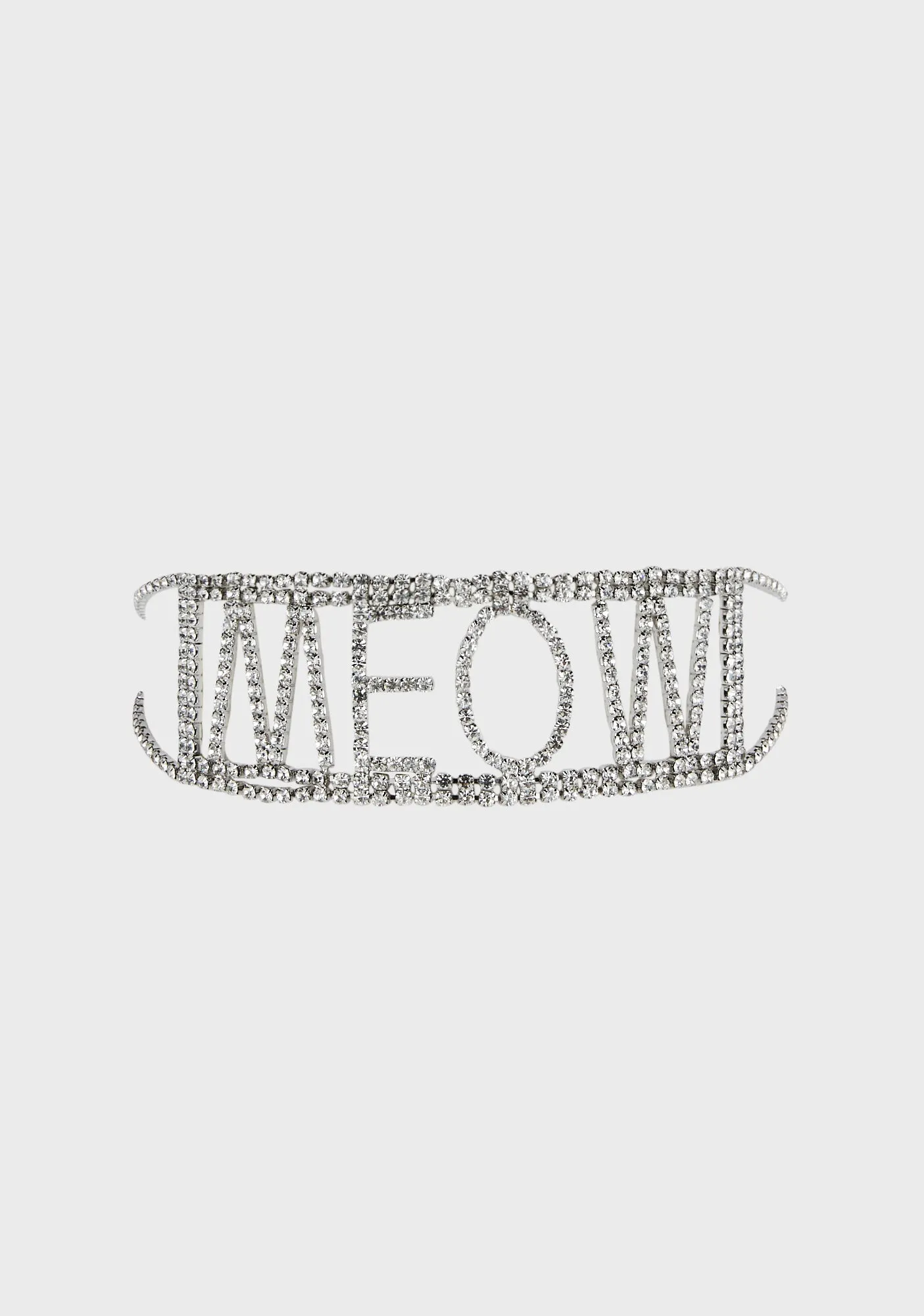 Feline Frenzy Rhinestone Choker