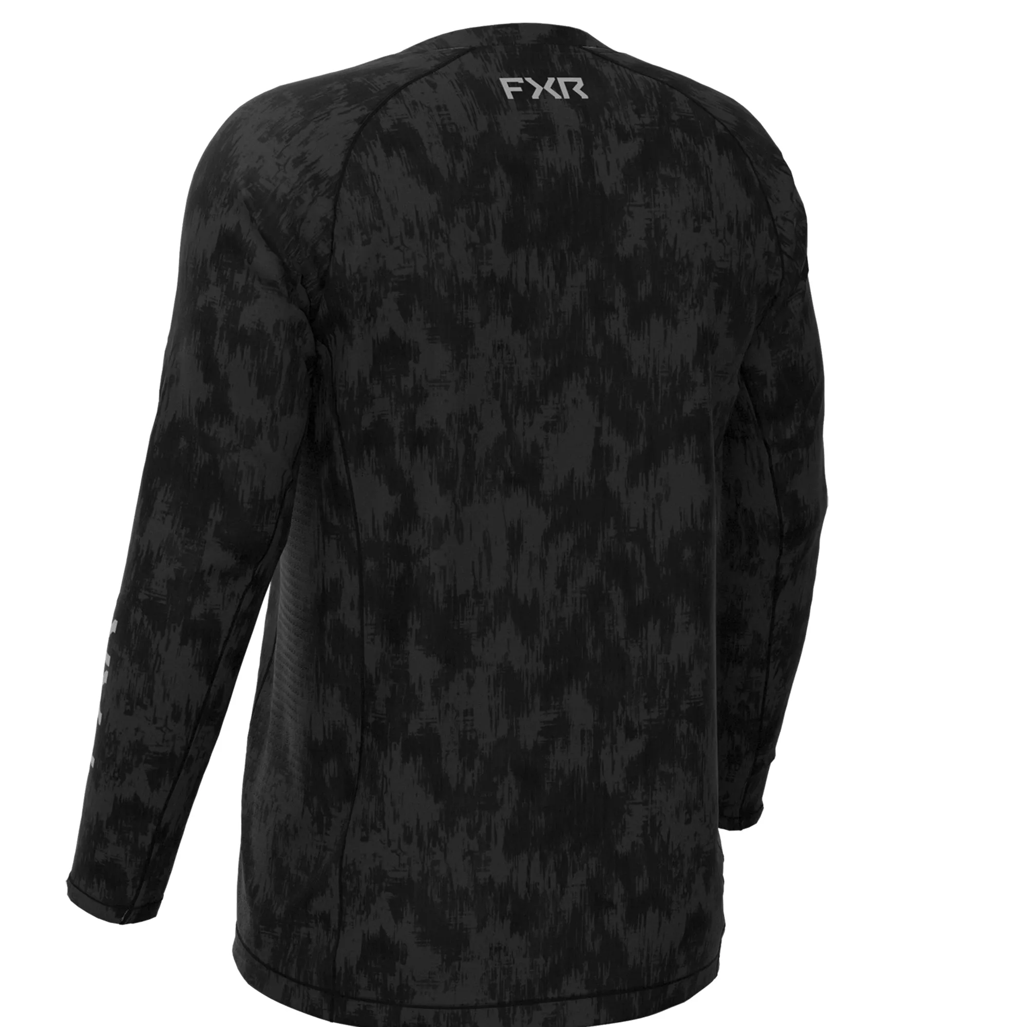 FXR  Mens Attack Air UPF Longsleeve Shirt Asphalt Fiber SunshieldPolyester DWR