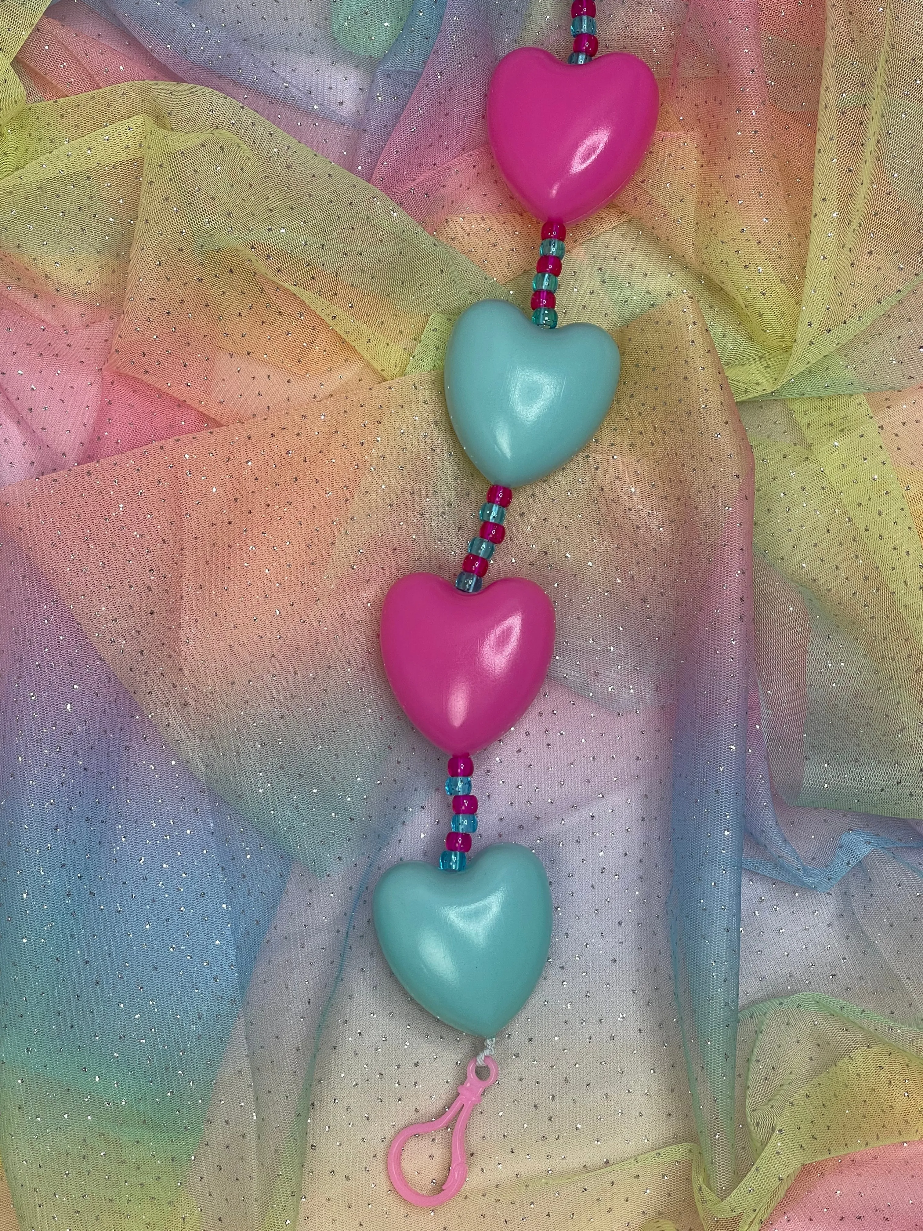 Heart Ballpit Ball Chain Belts