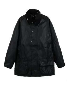 M_BEAUFORT WAX JACKET BLK