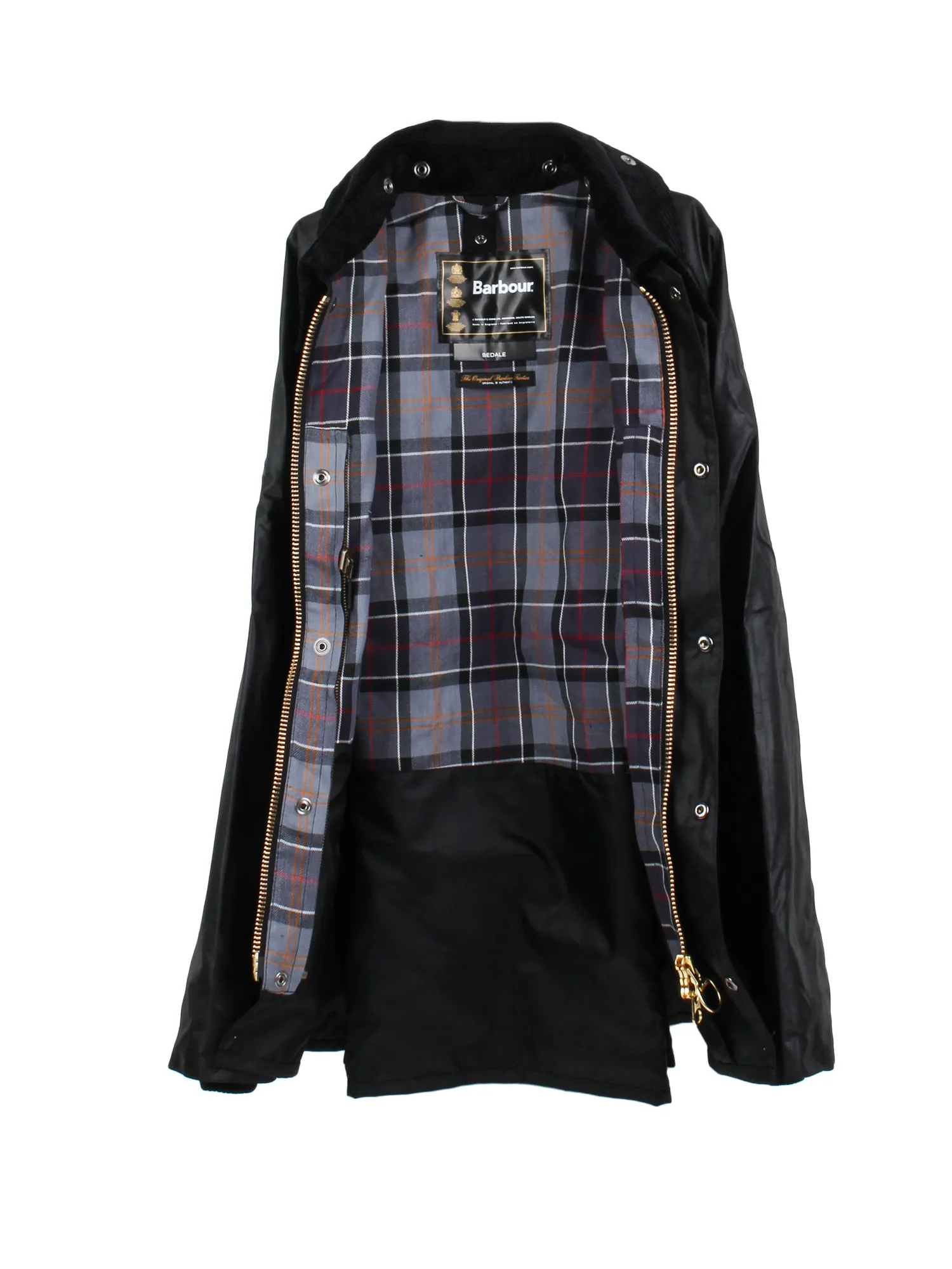 M_Bedale Wax Jacket BLK