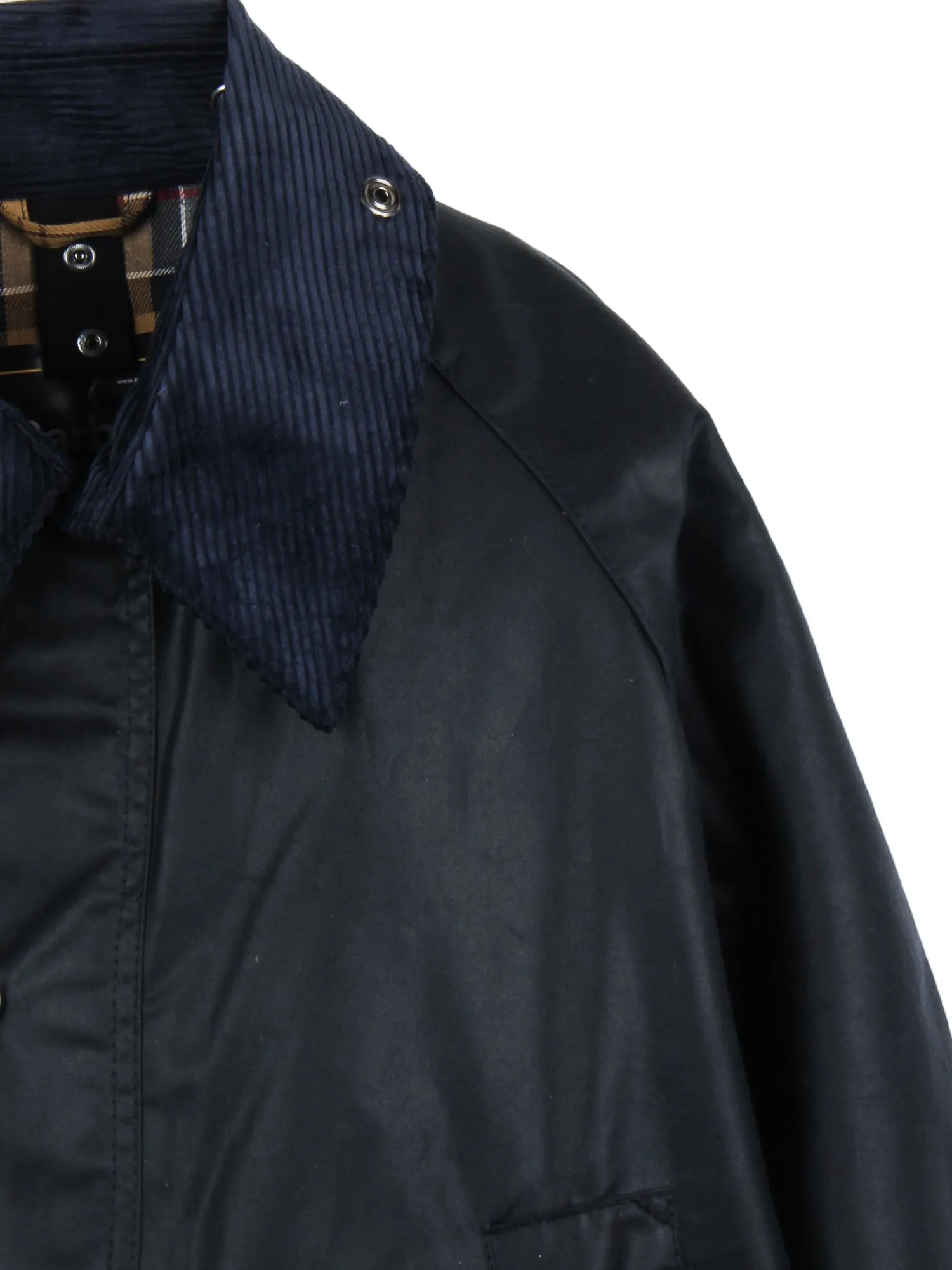 M_Bedale Wax Jacket_NAVY