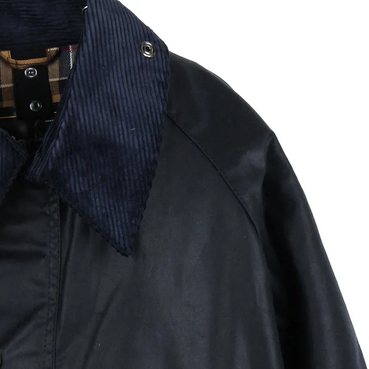 M_Bedale Wax Jacket_NAVY