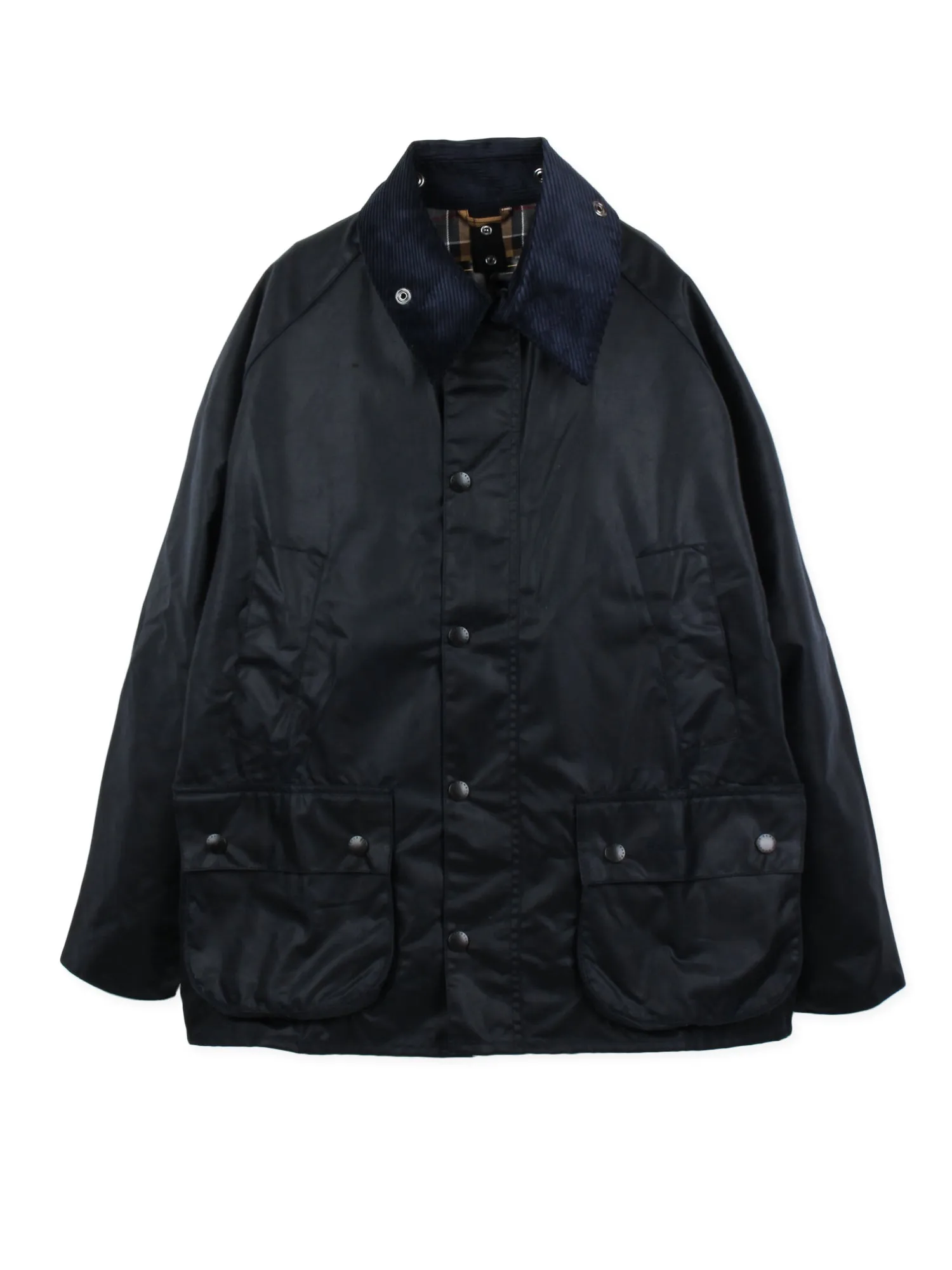 M_Bedale Wax Jacket_NAVY