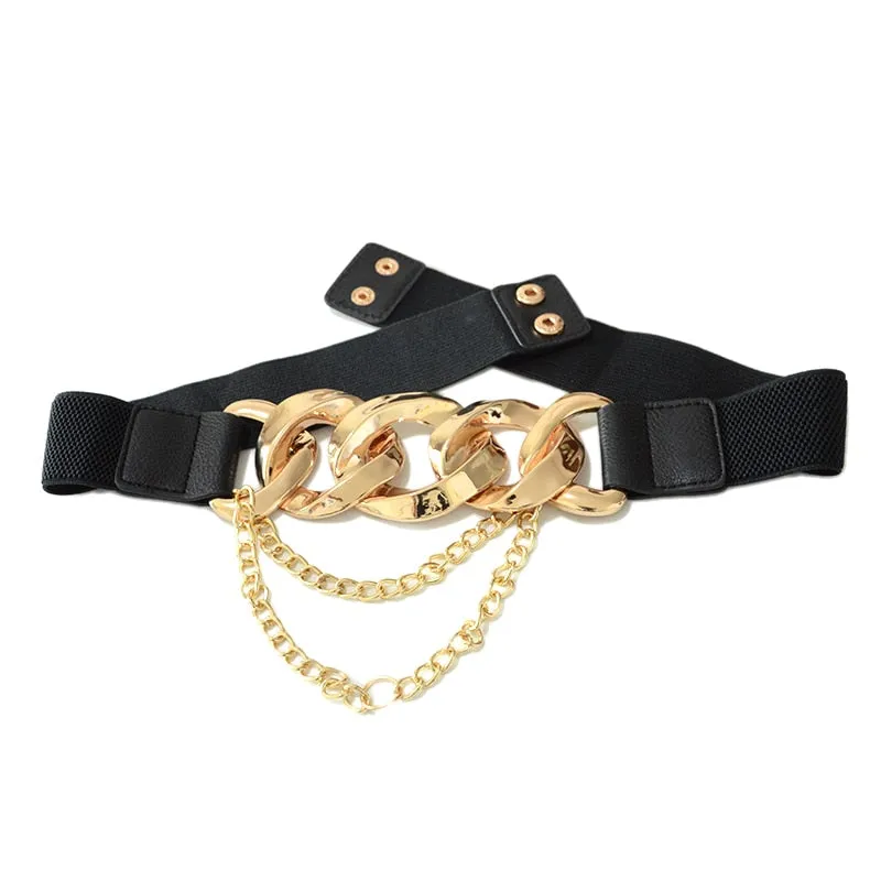 New Ideas Chain Buckle Belt