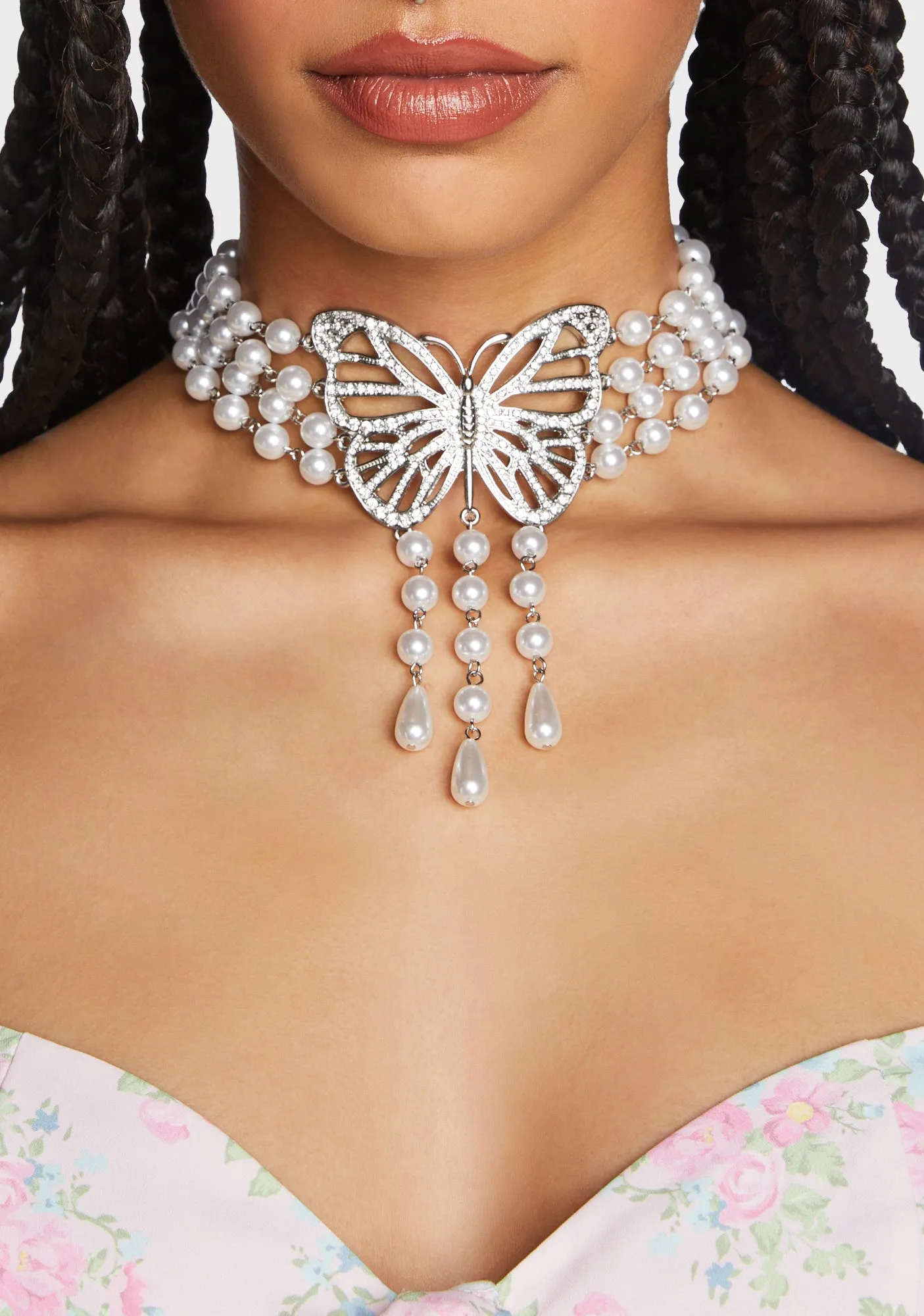 No Drama Butterfly Choker