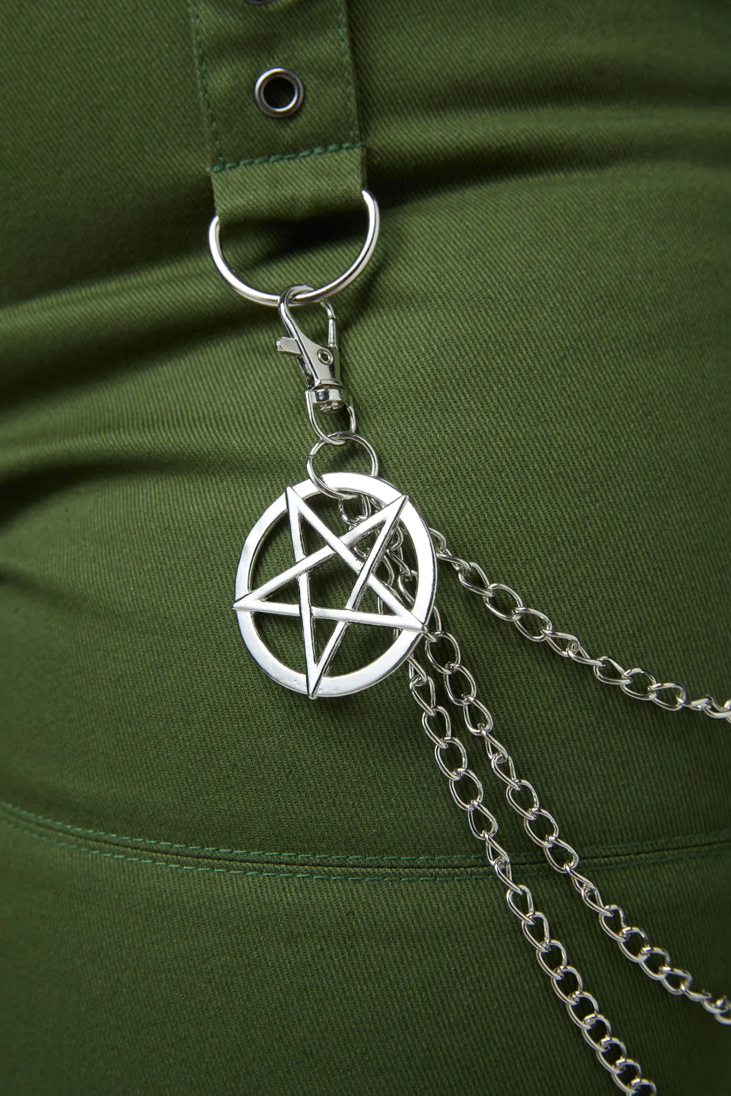 Pentagram Jean Chain