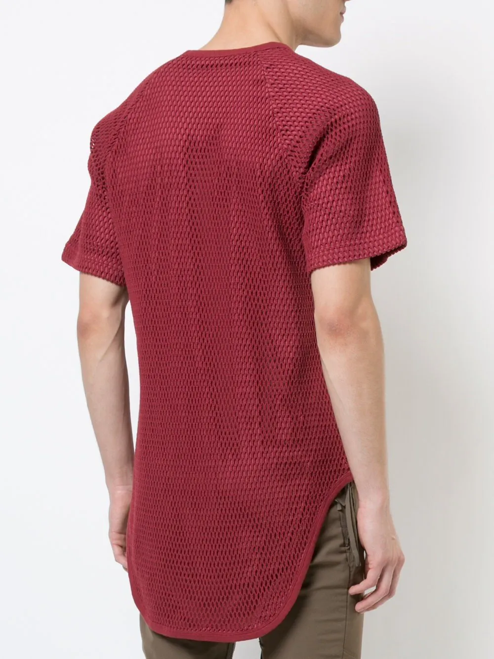 Perforated Mesh T-Shirt