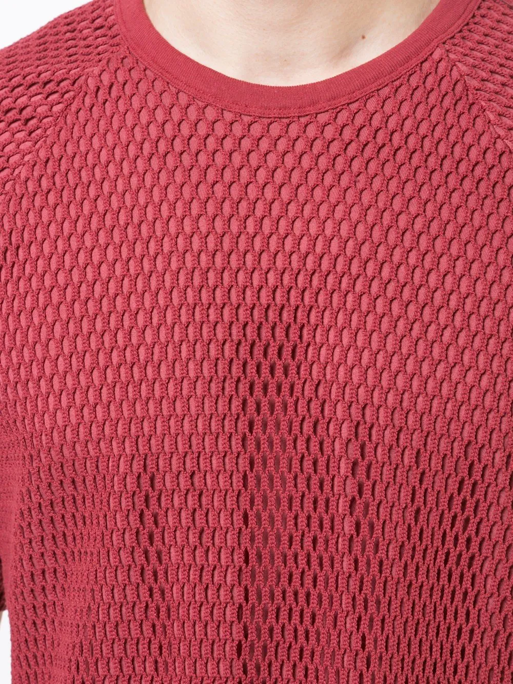 Perforated Mesh T-Shirt