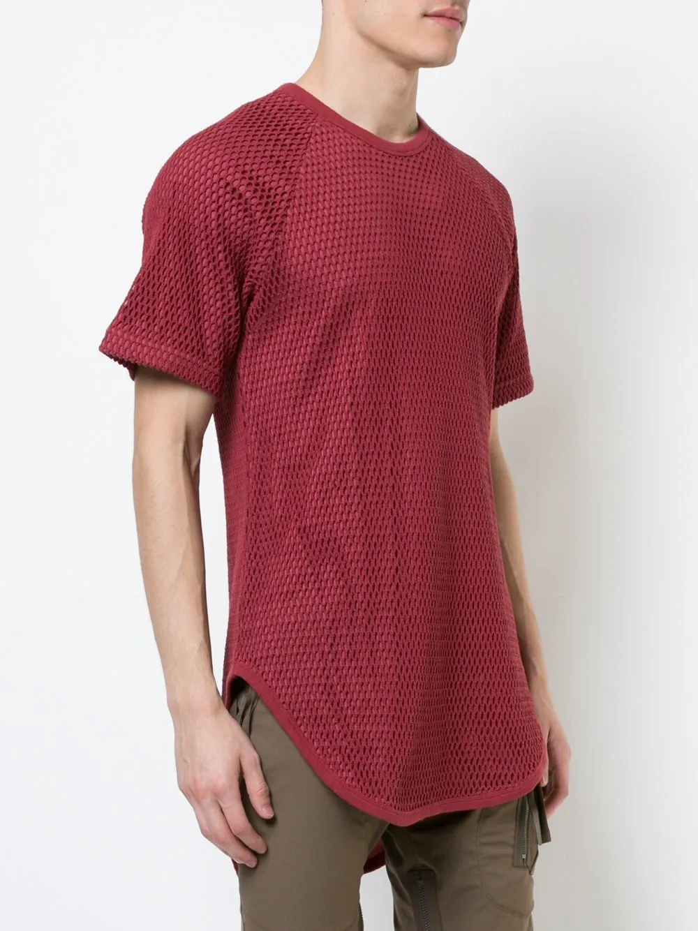 Perforated Mesh T-Shirt