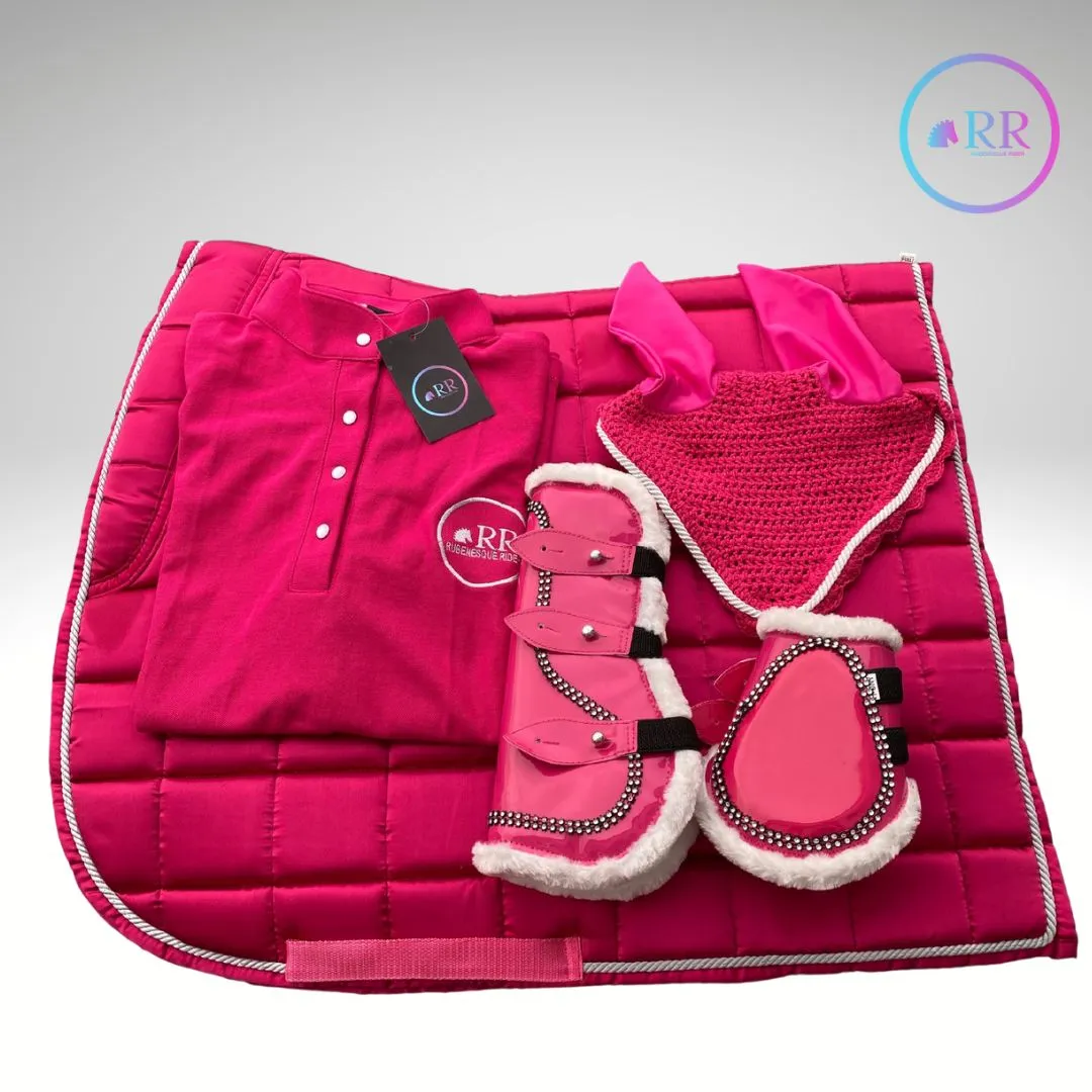 RR Fuchsia Pink Saddle Pad