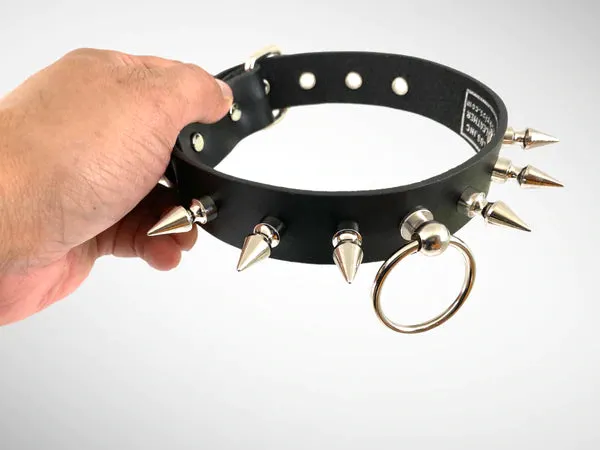 Spike & Ring Holder Choker