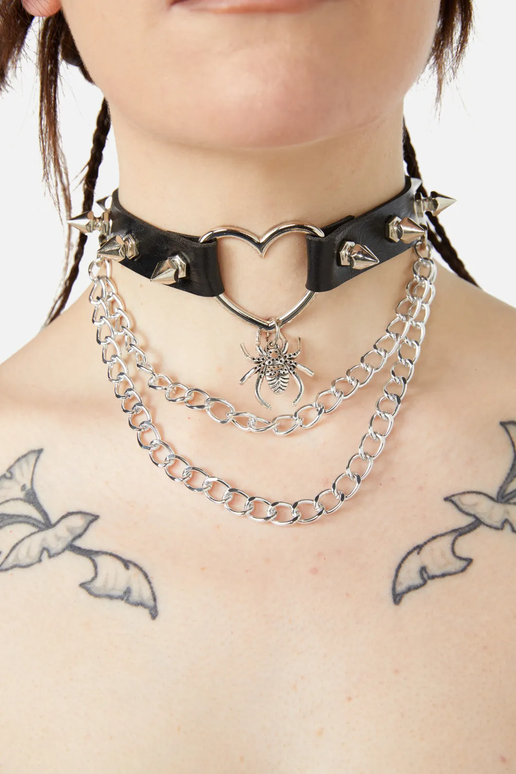 Spike & Spider Choker