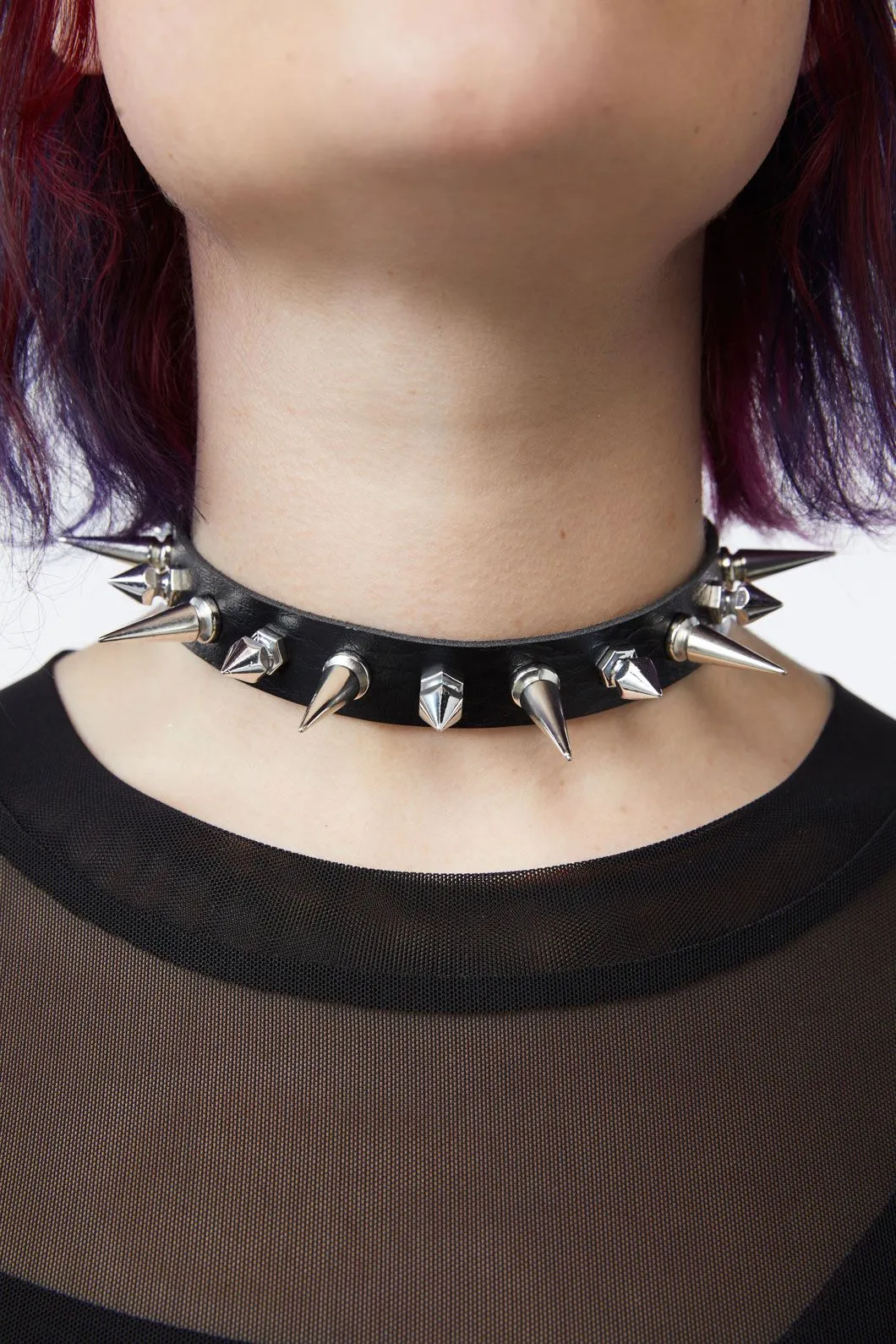 Two Size Spike Choker