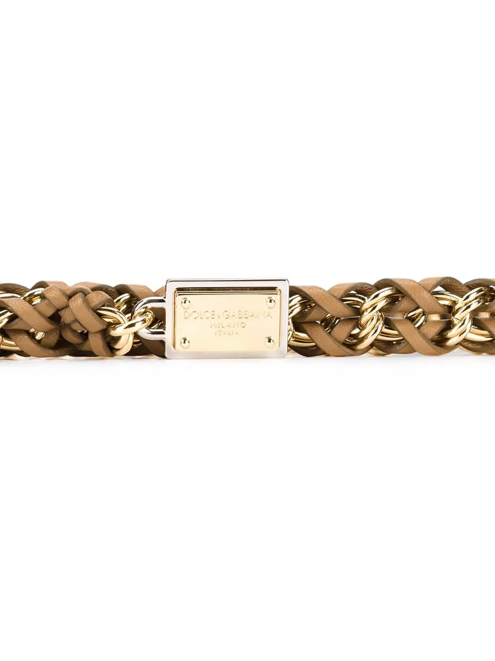 Walnut Chain Belt